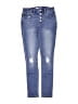 Old Navy Solid Blue Jeans Size 14 - photo 1