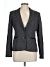 PREMISE 100% Polyester Houndstooth Gray Blazer Size 10 - photo 1