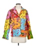 Ivy Jane 100% Cotton Print Orange Jacket Size S - photo 1