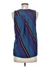 Allison Joy 100% Polyester Blue Sleeveless Blouse Size M - photo 2
