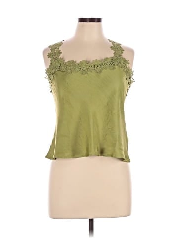 Blue Tassel Sleeveless Blouse (view 1)