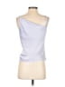 Open Edit 100% Polyester Silver Sleeveless Top Size XXS - photo 2
