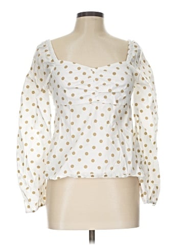 J.Crew Factory Store Long Sleeve Blouse (view 1)