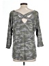 Bobeau Camo Gray Pullover Sweater Size L - photo 2
