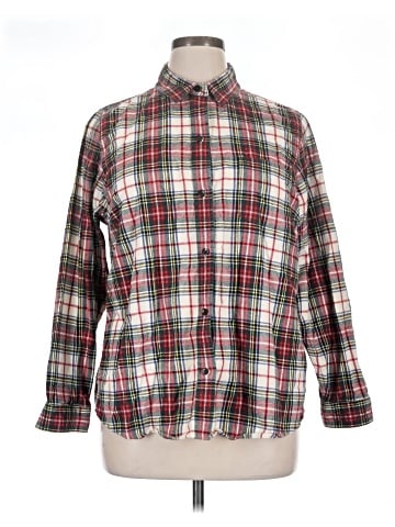 L.L.Bean Long Sleeve Button-Down Shirt (view 1)