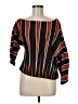 Equipment Black 3/4 Sleeve Top Size 6 - photo 1