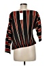 Equipment Black 3/4 Sleeve Top Size 6 - photo 2