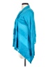 BCBGMAXAZRIA 100% Cotton Stripes Tie-dye Ombre Blue Cardigan Size XS - photo 5