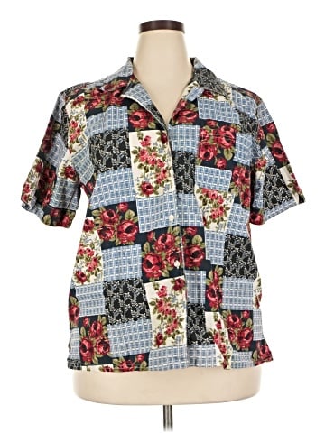 Bobbie Brooks Short Sleeve Blouse (view 1)
