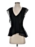 BCBGMAXAZRIA 100% Polyester Black Sleeveless Blouse Size XXS - photo 1
