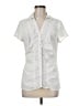 Como Ivory Short Sleeve Blouse Size M - photo 1