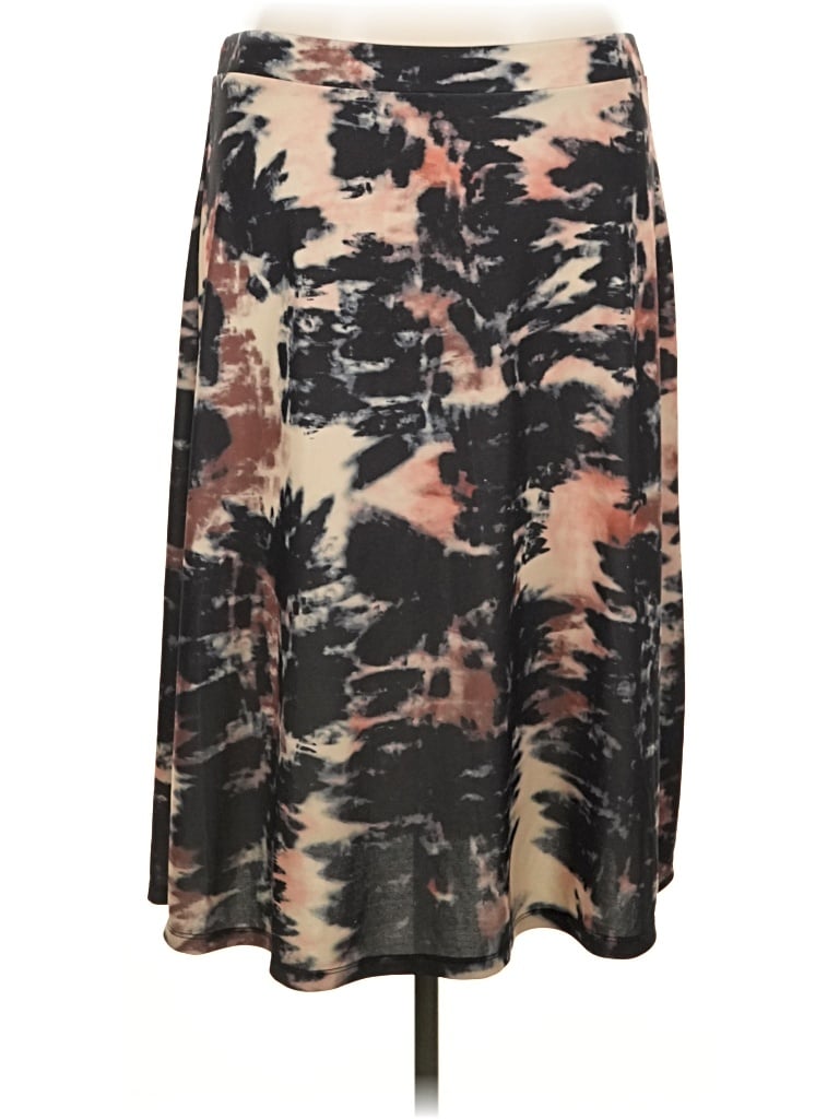 Pre-owned Eloquii Casual Skirt In Brown