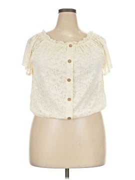 No Boundaries Short Sleeve Blouse