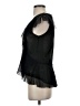 BCBGMAXAZRIA 100% Polyester Black Sleeveless Blouse Size XXS - photo 5