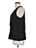Halogen 100% Silk Black Sleeveless Silk Top Size L - photo 5