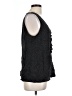 Halogen 100% Silk Black Sleeveless Silk Top Size L - photo 4