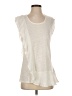Sundance Ivory Sleeveless Blouse Size XS - photo 1