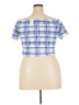 MadRag Blue Short Sleeve Top Size 3XL - photo 2