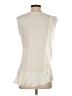Sundance Ivory Sleeveless Blouse Size XS - photo 2