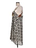 CAbi 100% Polyester Print Brown Cocktail Dress Size L - photo 5