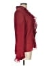 Ingredients Burgundy Long Sleeve Blouse Size 12 - photo 4