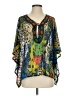 Alberto Makali Green 3/4 Sleeve Blouse Size S - photo 1