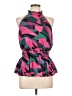 Nine West 100% Polyester Pink Sleeveless Blouse Size L - photo 1