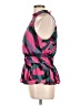 Nine West 100% Polyester Pink Sleeveless Blouse Size L - photo 5