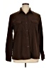 Allison Taylor Brown Long Sleeve Polo Size XL - photo 1