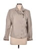 New York & Company Solid Tan Jacket Size L - photo 1
