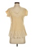 Sundance Tan Short Sleeve Top Size XS - photo 1