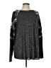 Cool Melon Plaid Black Pullover Sweater Size L (estimated) - photo 1