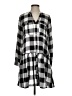 Mud Pie Checkered-gingham Gray Casual Dress Size S - photo 1