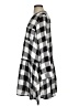 Mud Pie Checkered-gingham Gray Casual Dress Size S - photo 5