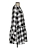 Mud Pie Checkered-gingham Gray Casual Dress Size S - photo 4
