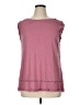 dip Pink Sleeveless Top Size 1X - photo 1