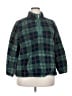 Style&Co 100% Polyester Plaid Green Pullover Sweater Size 2X - photo 1