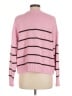 Quince 100% Organic Cotton Stripes Pink Pullover Sweater Size M - photo 2