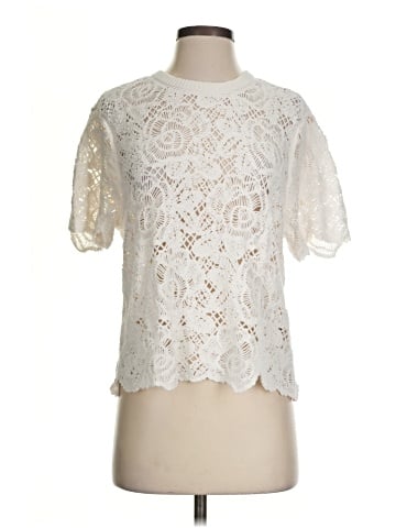 Abercrombie & Fitch Short Sleeve Blouse (view 1)