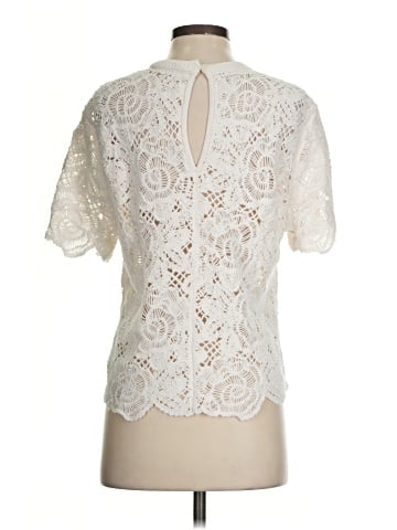 Abercrombie & Fitch Short Sleeve Blouse (view 2)
