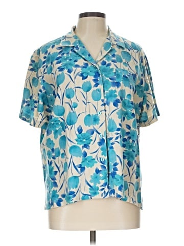 Sag Harbor Short Sleeve Blouse (view 1)
