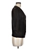 Halogen 100% Cotton Black Cardigan Size M - photo 4