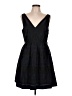 J.Crew Collection Argyle Black Casual Dress Size 10 - photo 1