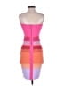 Express Color Block Pink Cocktail Dress Size S - photo 2