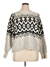 Old Navy Print Ivory Pullover Sweater Size XL - photo 1