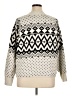 Old Navy Print Ivory Pullover Sweater Size XL - photo 2