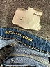 MICHAEL Michael Kors Chevron-herringbone Blue Jeans Size 8 - photo 7