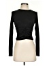 Painted Threads Black Long Sleeve Top Size S - photo 1