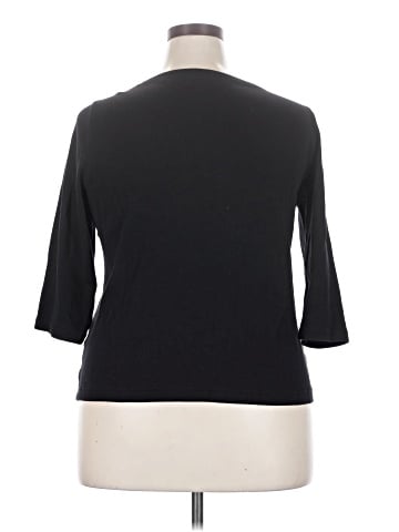 Croft & Barrow 3/4 Sleeve T-Shirt (view 2)