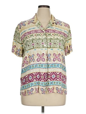 Alfred Dunner Short Sleeve Blouse (view 1)